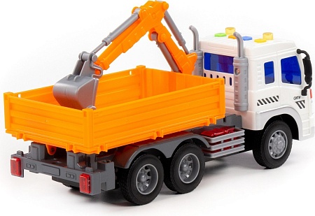 Экскаватор Полесье Сити 96005 (оранжевый)