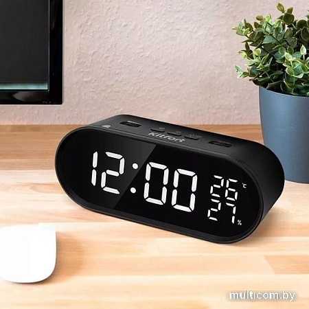 Настольные часы Kitfort KT-3311-2 (черный)