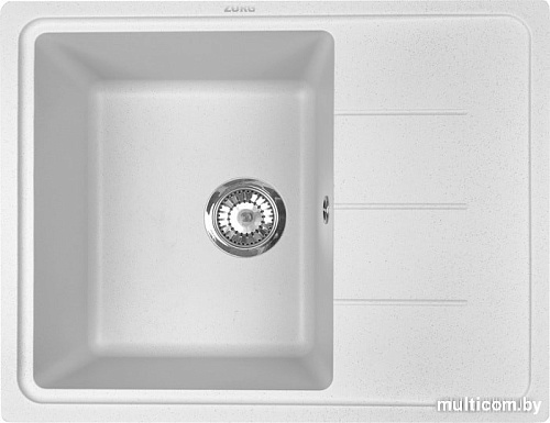 Кухонная мойка ZorG Torino 62 (белый камень)