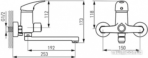 Смеситель Ferro One BFO3A