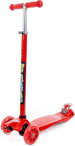Двухколесный детский самокат Полесье 0072 94476 (красный)