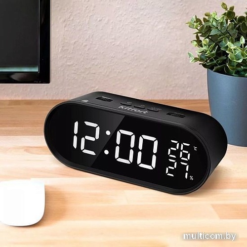 Настольные часы Kitfort KT-3311-2 (черный)