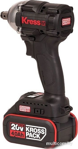 Гайковерт Kress KU272.2 (с 2-мя АКБ, кейс)