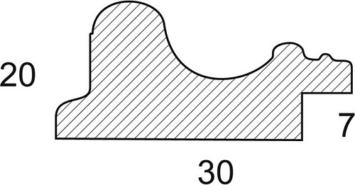 Фоторамка Белоснежка Nina 3115-BM