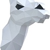 PaperCraft PAPERRAZ Лама Снежана
