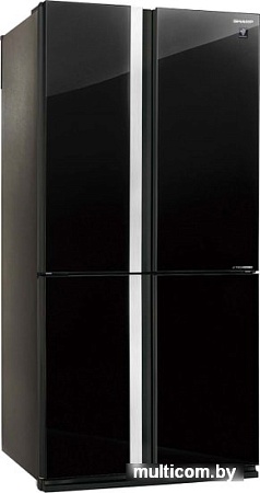 Четырёхдверный холодильник Sharp SJGX98PBK