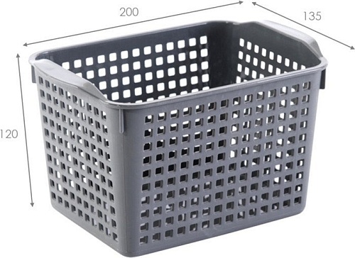 Корзина Violet Лофт 641008 (серый)