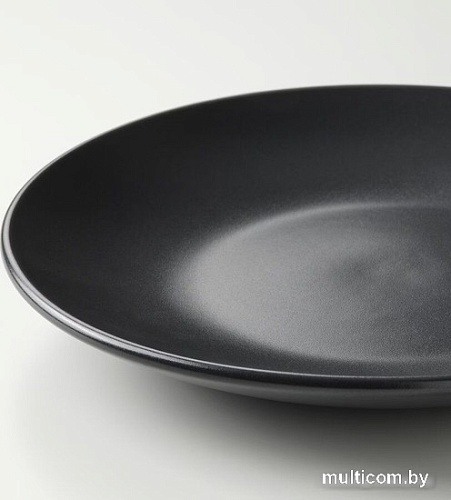 Набор обеденных тарелок Swed House Sidoplatta MR3-31 (черный)