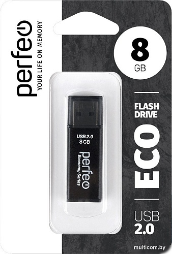 USB Flash Perfeo E03 8GB (черный)
