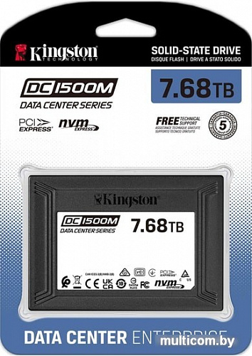 SSD Kingston DC1500M 7.68TB SEDC1500M/7680G