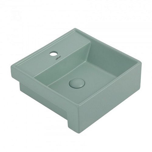 Умывальник Abber Rechteck AC2208MCG (светло-зеленый матовый)