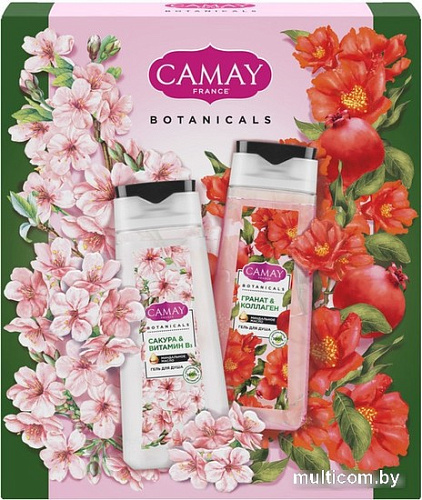 Camay Набор гелей для душа Botanicals (2x250 мл)