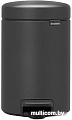 Brabantia Pedal Bin NewIcon 3 л (минерально-графитовый)