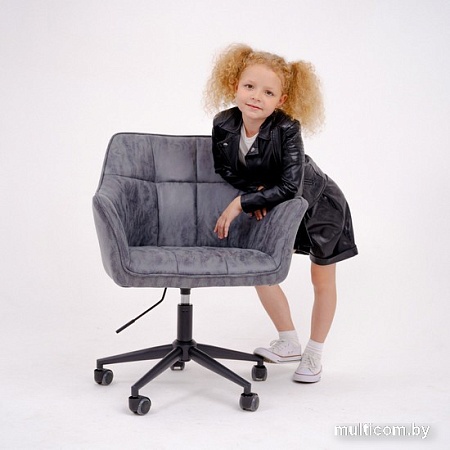 Кресло AksHome Barren (винтажный серый/черный)