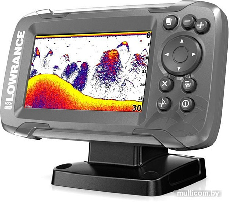 Эхолот-картплоттер Lowrance Hook2-4x Bullet GPS