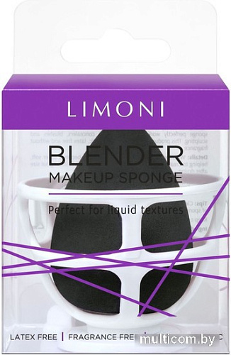 Спонж Limoni Blender Makeup Sponge (черный)