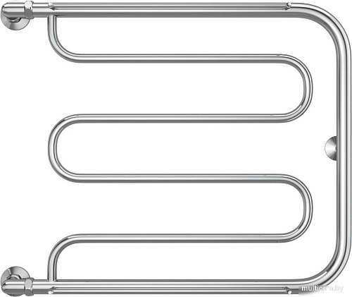 Полотенцесушитель TERMINUS Фокстрот 1 600x700 (боковое подключение, хром)