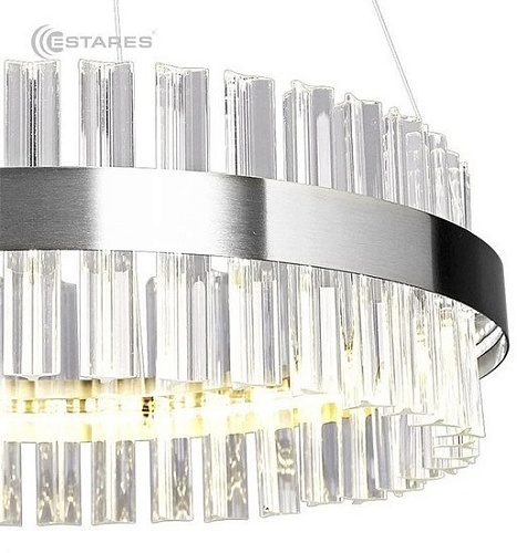 Подвесная люстра Estares Sofia 100W R-APP-500x1100-CHROME/CLEAR-220-IP20_Ч