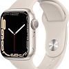 Умные часы Apple Watch Series 7 41 мм (сияющая звезда/сияющая звезда спортивный)