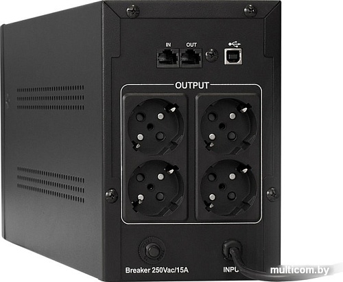 Источник бесперебойного питания ExeGate SpecialPro Smart LLB-1200.LCD.AVR.EURO.RJ.USB