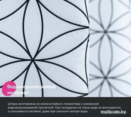 Шторка-занавеска для ванны IDDIS Basic BB04P18i11