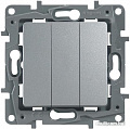 Выключатель Legrand Etika 672413 (алюминий)