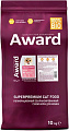 Сухой корм для кошек Award Healthy Growth Kitten (для котят от 1 месяца с индейкой и курицей с добавлением рыбьего жира и семян льна) 10 кг