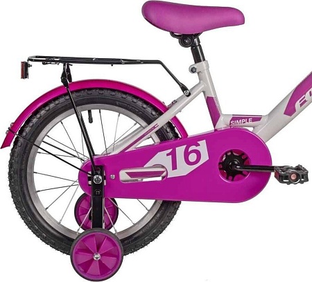 Детский велосипед Foxx Simple 16 164SIMPLE.WT5 2025 (белый)