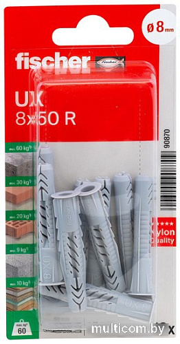 Fischer UX 8X50 RK NV 90870 (10 шт)