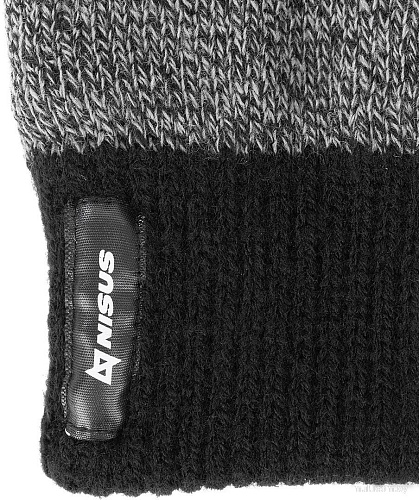 Горнолыжные перчатки Nisus City Man N-GI-DG-M.L (M/L, серый)