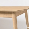 Обеденный стол Stanles Сканди 140x90 (отбеленный дуб)