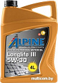 Моторное масло Alpine Longlife III 5W-30 4л