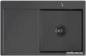 Кухонная мойка Mixline Pro 552923 (черный графит, с сифоном)