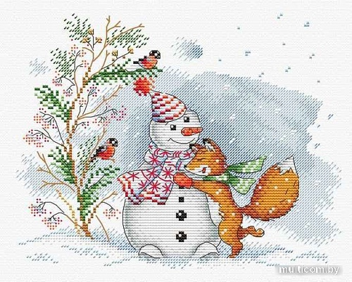 Набор для вышивания Жар-Птица Теплая дружба