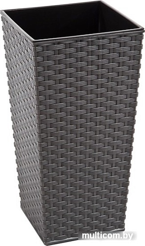 Кашпо Lamela Finezja Rattan LA574-50 (графит)