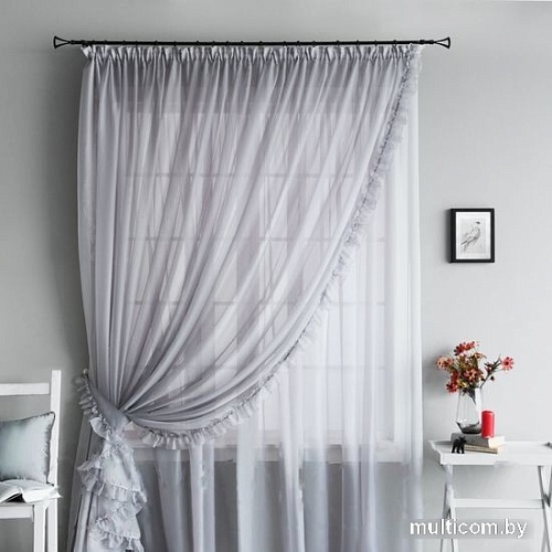 Тюль Pasionaria Винтаж 400x250 (серый)