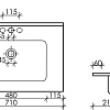 Умывальник Ceramica Nova Element CN7007MB