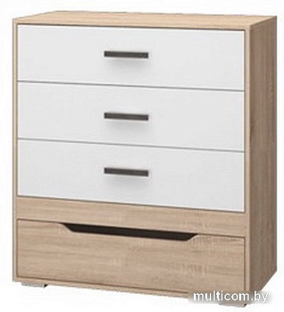 Комод MLK Джуниор (дуб сонома-белый)