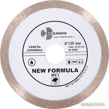 Отрезной диск алмазный Trio Diamond W402