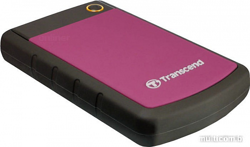 Внешний жесткий диск Transcend StoreJet 25H3P 1TB (TS1TSJ25H3P)