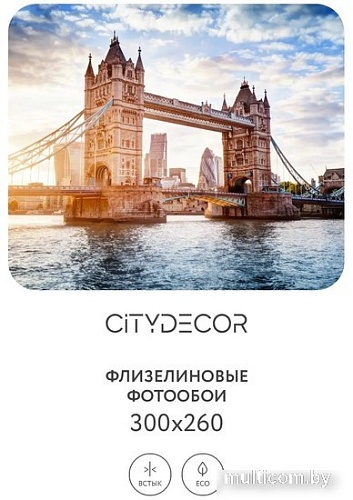 Фотообои Citydecor Города и Архитектура 48 300x260