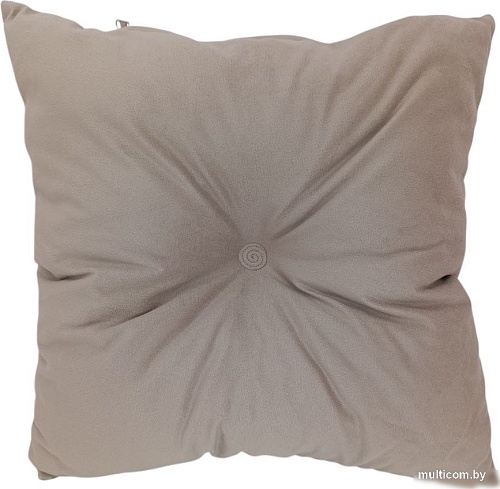 Декоративная подушка Sled Квадратная 40x40x12 (бежевый)
