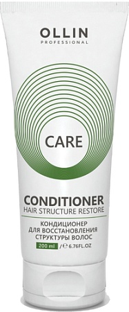 Кондиционер Ollin Professional Care для восстановления структуры волос 200 мл