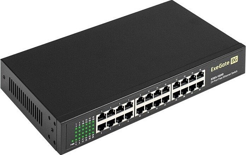 Неуправляемый коммутатор ExeGate EDES-1024D