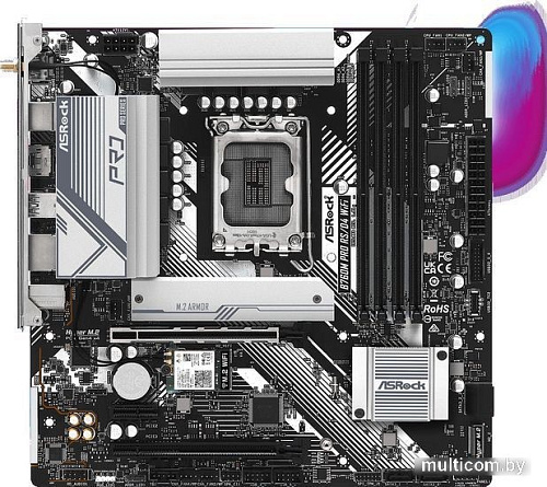 Материнская плата ASRock B760M Pro RS/D4 WiFi