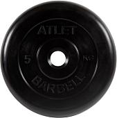 Диск MB Barbell Атлет 31 мм (1x5 кг)