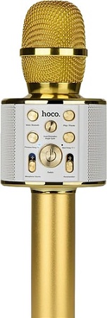 Микрофон Hoco BK3 (золотистый)