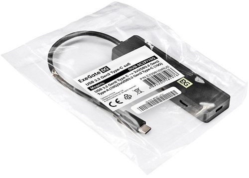 USB-хаб ExeGate DUB-2C2P/10G EX298169RUS