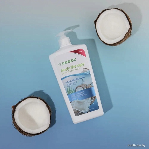 Synergetic Гель для душа Body Therapy Кокосовое молочко 900 мл