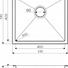 Кухонная мойка Omoikiri Akisame 51 IN